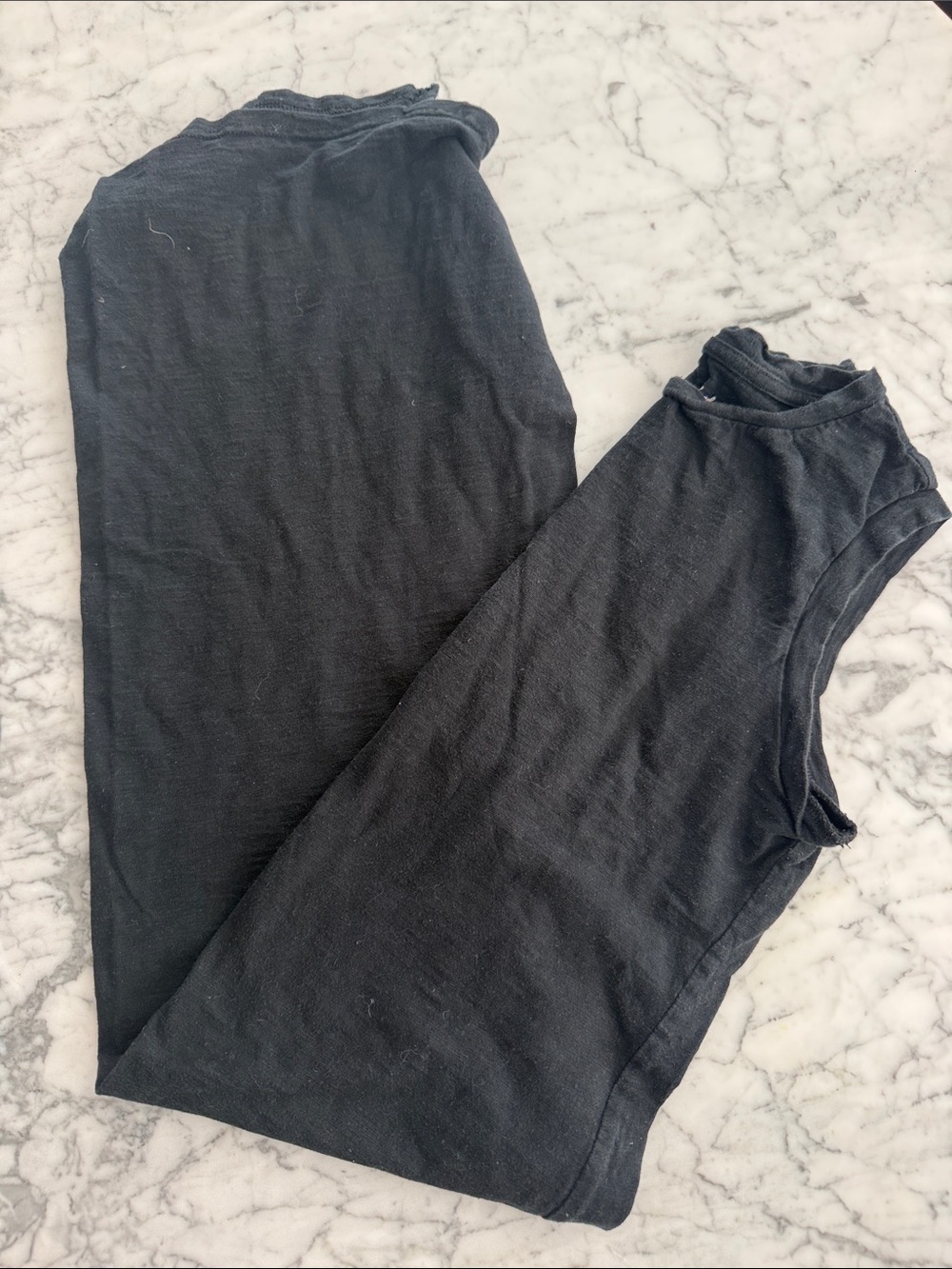 Universal Thread Black Sleeveless Midi Dress